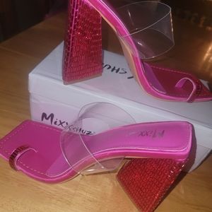 Mix Shuz Carrie Pink Heel
